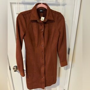 GAP Women's Rust Suedey Jacket